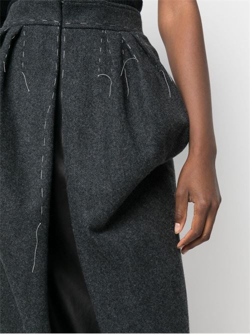 Skirt with contrast stitching MAISON MARGIELA | SI0MA0004S53338855F